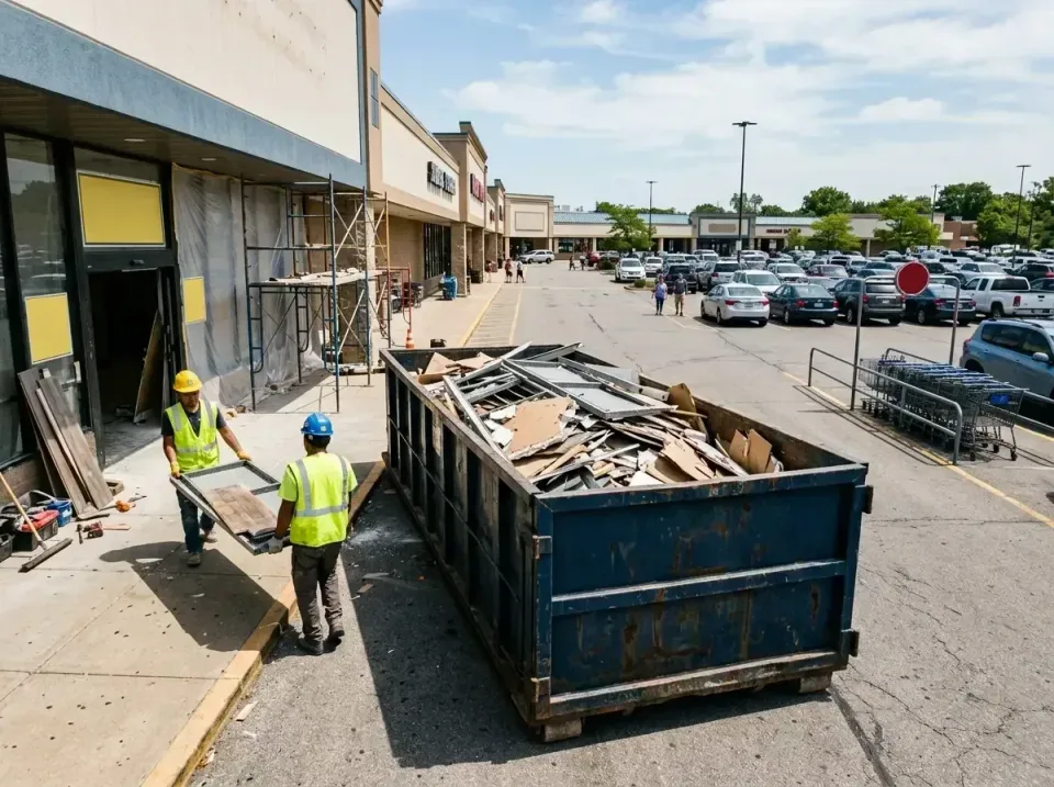 retail-store-renovation-debris-003 — frequently asked questions, Roll-off Dumpster Rentals in North College Hill, OH
